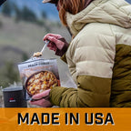 Peak Refuel Cobbler | Protein | Calories | 100% Real Ingredients | Premium Freeze Dried Backpacking & Camping Food | 2 Servings | Ideal MRE Survival Meal or Dessert