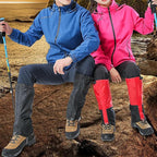 Leg Gaiters for Hiking Boots,900D Waterproof Hunting Hiking Gaiters Adjustable Snow Boot Gaiters for Climbing, Dirt-Proof Ripstop Shoe Gaiters for Men Women