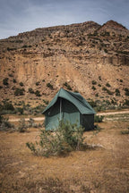 WHITEDUCK Rover Canvas Scout Tent, Waterproof, 4 Season Luxury Outdoor Camping and Glamping Yurt Tent