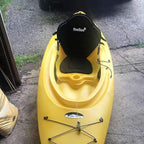 Universal Deluxe Kayak Seat Cushion with Storage Bag for Kayak,Padded Boat,SUP,Canoe,Fishing Boat,Seats with 4 Adjustable Straps