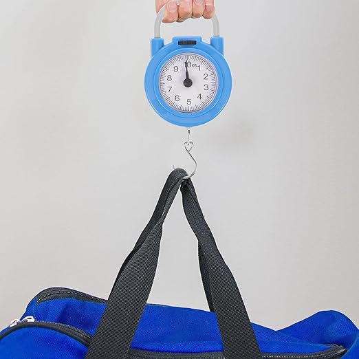 PATKAW Portable Luggage Scale with Hook High-Precision Handheld Suitcase Weight Scale for Travel and Home Use