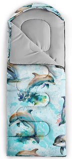 QOOMO Camping Sleeping Bags,3 Season Warm & Cool Weather,Lightweight,Waterproof Sleeping Bags for Adults & Kids,Traveling,and Outdoors,Camping Gear Equipment