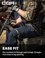 CQR Men's Tactical Pants, Water Resistant Ripstop Cargo Pants, Lightweight EDC Work Hiking Pants, Outdoor Apparel