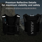 Azarxis Running Water Bottles Flask BPA Free Leakproof Hydration Vest Packs Waist Belt Replacement for Triathlon Marathon Hiking Cycling Climbing Runner