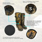 Snake Gaiters for Men & Women,Sturdy Snake Bite Proof Boots,Adjustable Snake Guards,Hiking Gaiters with Storage Pouch.