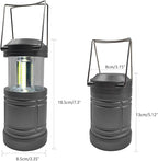 4 Pack Camping Lanterns, Battery Powered LED Lantern for Hurricanes, Power Outages, and Outdoor Use