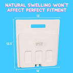 Ice Pack Divider for YETI Coolers - Four Sizes to Fit The YETI Tundra Haul, 35, 45, 65, Roadie 48, 60 - YETI Cooler Accessories - Freezable YETI Accessories