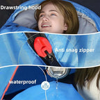Sleeping Bags for Adults，Lightweight Waterproof Compact Sleeping Bag with Stuff Sack for Warm Camping Cold Hiking Traveling Outdoor Activities
