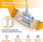 EmeTerm Explore for Kids FDA-Cleared Anti-Nausea Wristband IP68 Waterproof Morning Motion Sickness Relief Band Rechargeable Classic Strap Design Drug Free Non-drowsy Without Side Effects Sunny Yellow