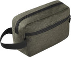 Icramsy Travel Toiletry bag Toiletry bag for women men Hanging Cosmetic bag Travel accessories for Women Men (Deep green)