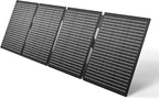 MARBERO 100W Portable Solar Panel 100 Watt 20V Foldable Solar Panel Charger for Power Station QC3.0 USB & DC Output >23% High Efficiency IP68 Waterproof for Camping Outdoor Home RV Blackout Cloudy