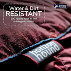 Horizon Hound Down Camping Blanket - Outdoor Travel Quilt | Sustainable, Insulated, Lightweight & Warm Gear for Sleep, Camping, Stadium, Hiking & Festivals | Water Resistant, Packable & Compact