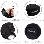 Universal Deluxe Kayak Seat Cushion with Storage Bag for Kayak,Padded Boat,SUP,Canoe,Fishing Boat,Seats with 4 Adjustable Straps