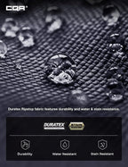 CQR Men's Tactical Pants, Water Resistant Ripstop Cargo Pants, Lightweight EDC Work Hiking Pants, Outdoor Apparel