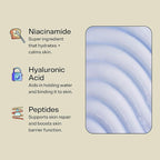Bubble Skincare Water Slide Hyaluronic Acid Serum - Hydrating Face Serum for Skin Barrier Repair - Helps Reduce Signs of Redness & Revitalizes Dryness - Suitable for All Skin Types (30ml)