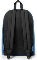 EASTPAK Out Of Office – 31L Backpack with Dual Compartments, 16” Laptop Sleeve, Security Pocket, Bottle Holder & Air Mesh Straps, Aviator Blue