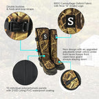 Snake Gaiters for Men & Women,Sturdy Snake Bite Proof Boots,Adjustable Snake Guards,Hiking Gaiters with Storage Pouch.