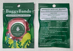 BuggyBands Mosquito Bracelets, 50 Pack Individually Wrapped, DEET Free, Natural and Waterproof Band for Adults & Kids