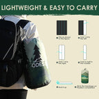 Lightweight Camping Blankets Outdoor Down Alternative Puffy Printed Camping Blanket Waterproof Large Silk Cotton Blanket Packable Warm for Trave Picnic Hiking Camping Cold Weather 78" x 55"