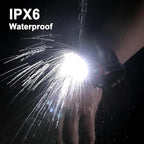 klarus HM1 IPX6 Waterproof Rechargeable Headlamp with Motion Sensor, 70 Hours Long Battery Life, Full Charge in 2.5 Hours, 440 Lumens Consistent Output, Shock and Drop Resistant