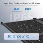 Renogy 400 Watt Solar Panel Blanket, N-Type Portable Foldable Solar Panels 25% High Efficiency, Lightweight 16-Fold Space-Save, Fast Setup for Camping, RV, SUV, Pickup Truck, Marine, Off-Grid Outdoor