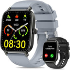 Smart Watch for Men Women Fitness: Make Answer Call Digital Mens Watches Waterproof Running Pedometer Smartwatch for Android Phone iPhone Samsung Compatible Sleep SpO2 Heart Rate Monitor Step Tracker