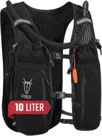 UTOBEST Upgrade Running Hydration Vest 10L, Running Backpack for Women Men Multi-Functional Storage, Adjustable Water Vest for Trail Marathon Race Jogging Cycling