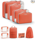 11 Set Packing Cubes for Travel, Gifts for Women Mom,Anti-Tearing Suitcase Organizer,OlarHike Vacation Essentials & Accessories for Cruise Ship