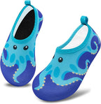 Deevike Kids Water Shoes Boys Grils Barefoot Quick Dry Aqua Socks Beach Shoes for Toddler Sports Swim Surf Outdoor Walking