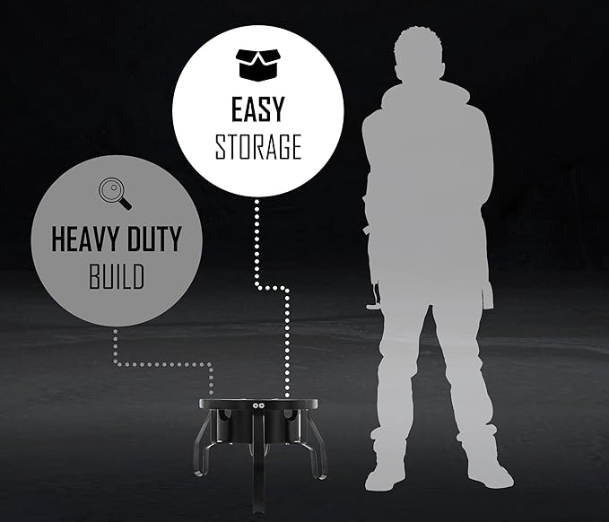 Concord Banjo 16” Single Propane Burner; 200,000BTU 1 Burner Portable Gas Stove