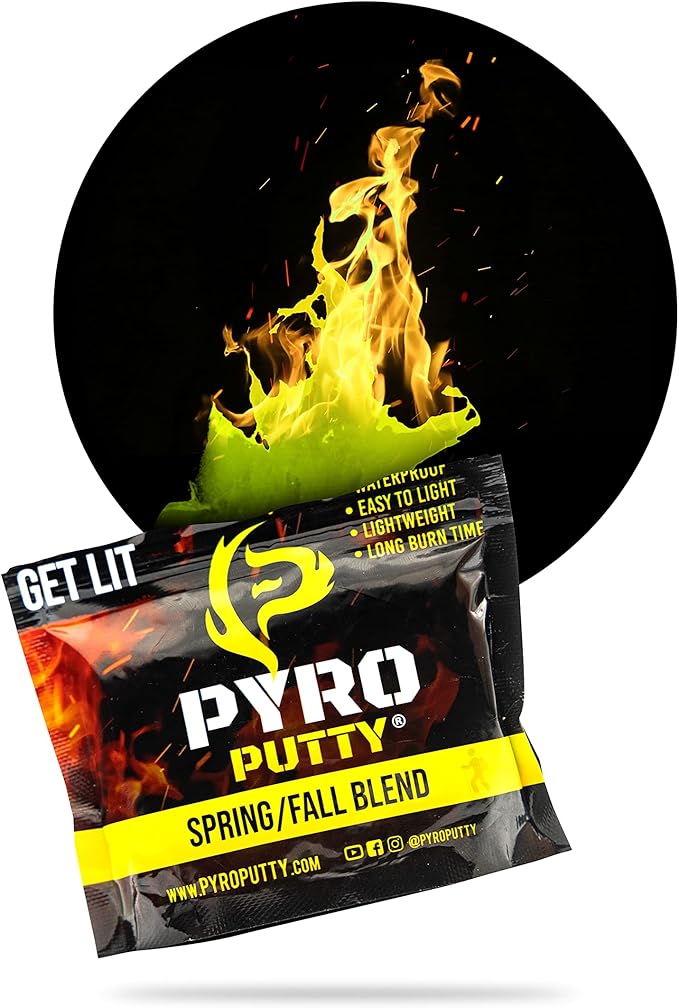 Phone Skope Pyro Putty: Waterproof Survival Fire Starter for Emergency Preparedness, Fire Starters for Campfires - Survival Gear and Supplies