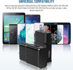 Type C Charger Fast Charging,Android Phone Charger Block with USB C Charger Cables 6.6Ft & 8Ft for S26/S25/S23/S22/S21/S20/S10/S10 Plus/S10E/S9/S8/S21Ultra/S22+/S22 Ultra/Note 8/9/10/20