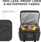 Insulated Soft Cooler Bag, Large Ice Coolers Soft Sided Ice Chest for Beach, Collapsible and Portable