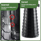 Upgraded Foldable Stool Thickened, Portable Collapsible Stool Retractable Stool for Fishing, Hiking Tours, BBQ, Parties, Outdoor Activities