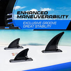 FunWater Stand Up Paddle Board Ultra-Light Inflatable Paddleboard with SUP Accessories for Adults & Youth of All Skill Levels