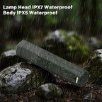 Telescopic Camping Light - 10500mAh Rechargeable Camping Lantern with Storage Bag, Dimmable Magnetic Tent Lamp, Waterproof Camping Lights Outdoor Emergency Lights for Home Power Outage, Hiking -Green