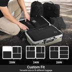 Tactical Packing Cubes 6 Packs Lightweight Luggage Set Packing for Outdoor Organization Travel Accessories Bag Utility Travel Storage Bag