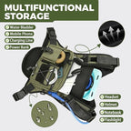 USA Original Patent Running Hydration Vest Backpack, Lightweight Chest Pack with 2.0L Water Bladder Bag Daypack for Hiking Running Cycling Race Marathon for Women Men