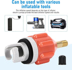 2pcs Stand Up Paddle Board Pump Adapter,Sturdy SUP Air Adapter,Strong Sealing Air Valve for Inflatable Kayak Stand Up Paddle Board