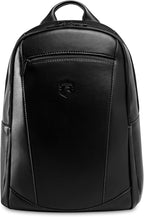 Nordweg Leather Laptop Backpack NW074B – Lightweight Daypack for Work, Travel & College – Fits Laptops up to 15.6” (Black)