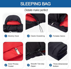 Ultralight Down Sleeping Bag for Adults with 600 Fill Power, Compact Sleeping Bag for Backpacking, Hiking and Camping