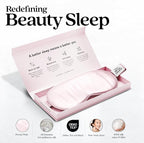 Pure Silk Sleep Mask [100% 6A Mulberry Silk, 22 Momme] Light Blocking Travel Essentials. Eye Masks for Sleeping. Black Oeko-Tex Blindfold. Eye Covers for Men & Women