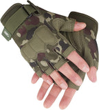 FIORETTO Fingerless Gloves, Half Finger Gloves for Driving, Cycling, Shooting, Hunting, Motorcycle, Climbing, Outdoor Work 215801