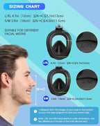 Greatever Full Face Snorkel Mask, Snorkeling Gear for Adults with Latest Dry Top Breathing System and Detachable Camera Mount, Foldable Snorkel Mask Adult, Snorkels Anti-Fog & Anti-Leak