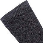 EnerWear 4 Pack Women's Merino Wool Outdoor Hiking Trail Crew Sock