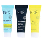 FRÉ Deluxe Mini Set – Travel-Size Clean Skincare Essentials with C ME Serum, Reef-Safe, Vegan, For Face & Body
