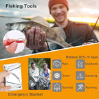 11-in-1 Survival Kit for Camping Essentials,Compact & Portable Multi-Tool for Backpacking, Hiking, Car Emergencies, Durable Outdoor Gear