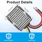 DC 12V Step Up to 24V 10A 240W, DC Step up Converter Regulator 10A 240W, DC Converter 12V Step Up to 24V, Power Supply Module Boost Transformer for Car Truck Vehicle Boat