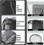 Sports Tent: Flycoop Portable Weather Pop Up Pod 1 Person to Provide Shelter from Wind Rain and Cold Weather Shelter for Outdoor Activities, Sports Events, Camping and Hiking