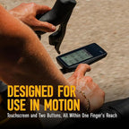 COROS DURA Solar GPS Bike Computer, 120-Hour GPS Battery Life, Solar Charging, 2.7" MIP Color Touchscreen, Fast Data Sync, Turn-by-Turn Navigation, Dual-Freq GPS, Strava, Ride with GPS, Komoot Routes